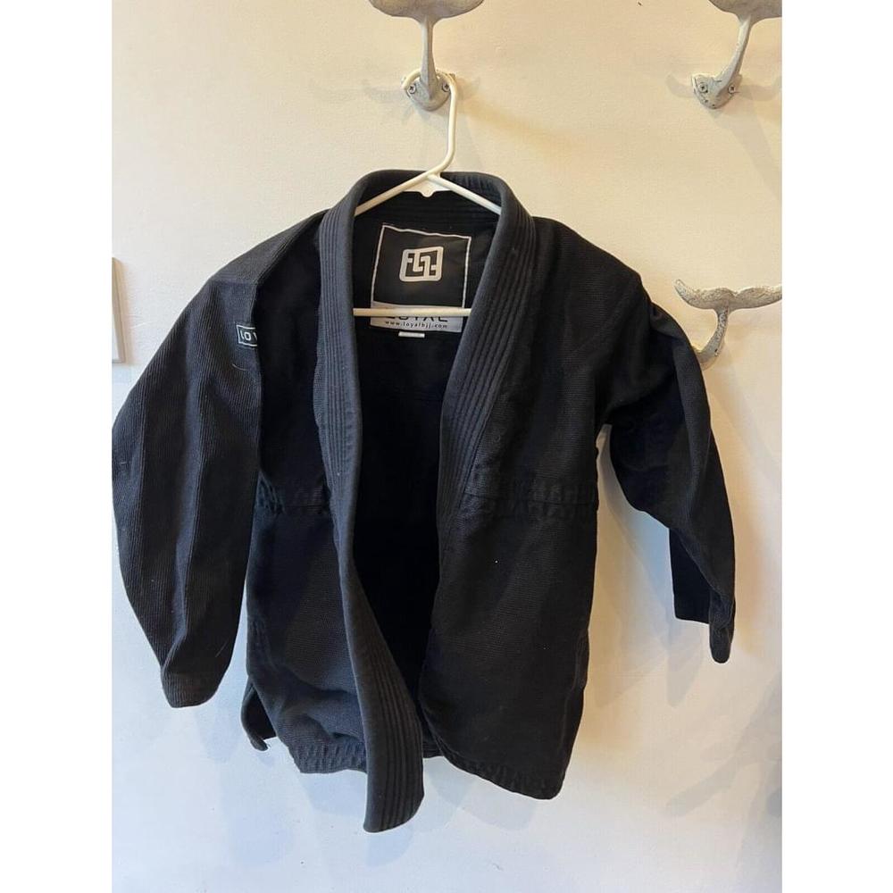 Loyal black M-2 kids Black Gi Jacket top